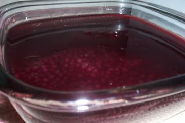 Sagu com vinho