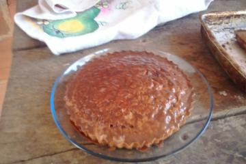 Bolo de chocolate de liqüidificador