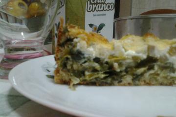 Torta de escarola light