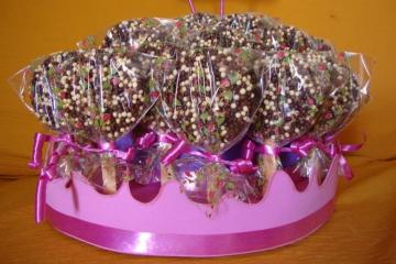 Pirulitos de biscoito