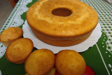 Bolo de milho verde da Camila