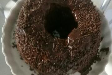 Bolo maravilhoso de chocolate