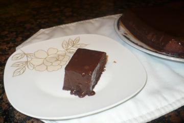 Bolo de chocolate sem glúten light