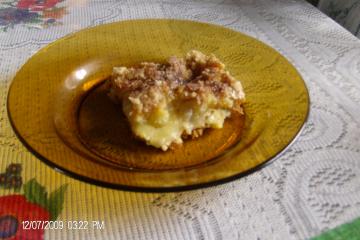 Torta de maçã crocante