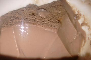 Flan de chocolate