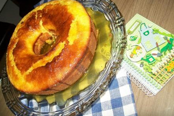 Bolo de maracujá