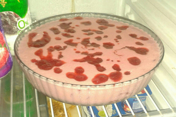 Super cremoso de morango