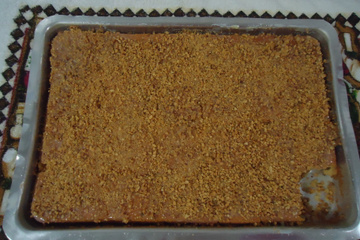 Bolo de amendoim com fubá no liquidificador