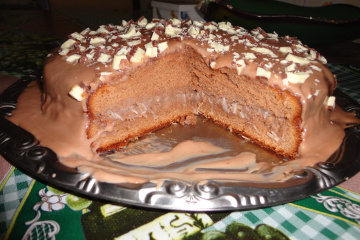 Bolo de chocolate duo