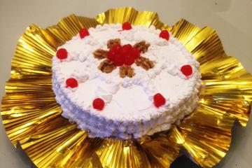 Bolo de nozes para aniversário