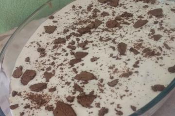 Torta de bolacha maria