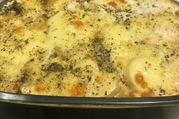 Filé de tilápia ao forno