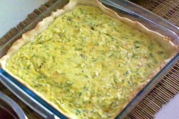 Quiche de abobrinha