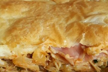 Torta de frango cremosa de liquidificador do Will