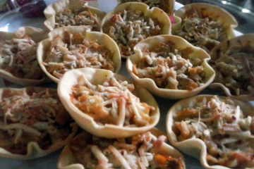 Empadas de frango
