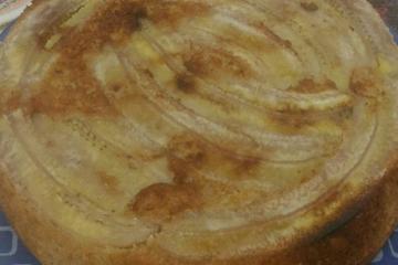 Bolo de banana d'água
