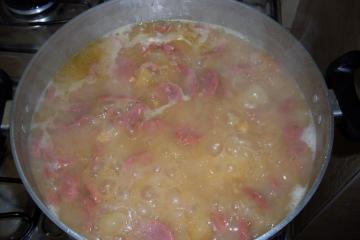 Sopa de grão de bico