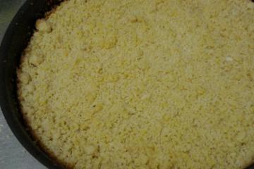 Torta de maçã crocante