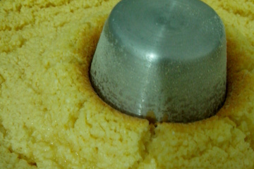 Bolo de milho com fubá