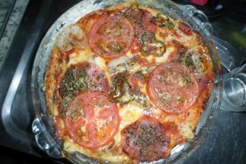 Massa para pizza de liquidificador