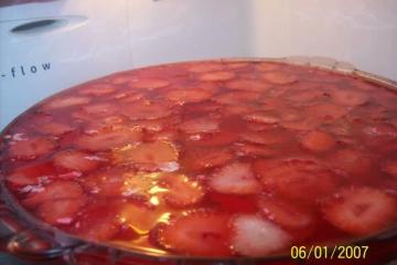 Sobremesa de morango