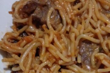 Macarrão de panela de pressão