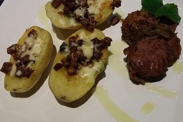 Batata rápida de microondas