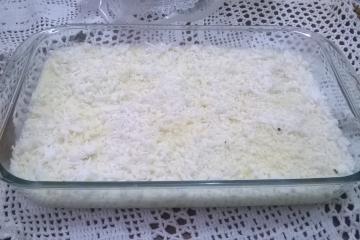 Cuscuz de tapioca do Lúcio Cézar