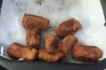 Croquete de proteína de soja