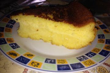 Bolo de milho cremoso