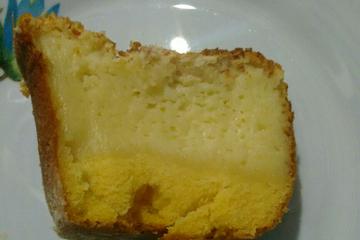 Bolo de fubá cremoso