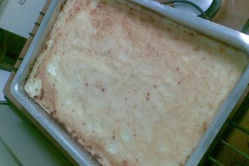 Bolo de fubá cremoso