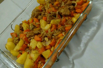 Picadinho de carne com legumes fácil