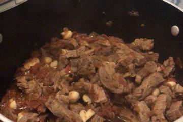 Picadinho de filé mignon ao molho shoyu