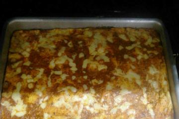 Pizza rápida de liquidificador