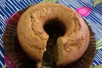 Receita de bolo de fubá integral - Mamãe Plugada