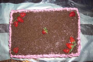 Bolo de morango