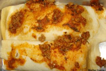 Panqueca básica de carne moída