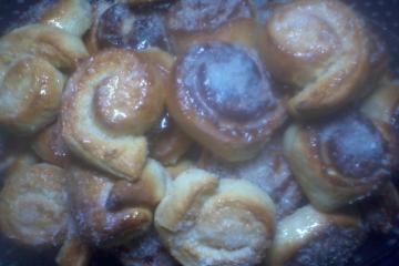 Rosquinha de coco molhada