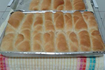 Pão caseiro de leite