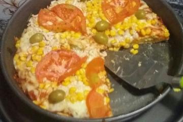 Pizza de liquidificador