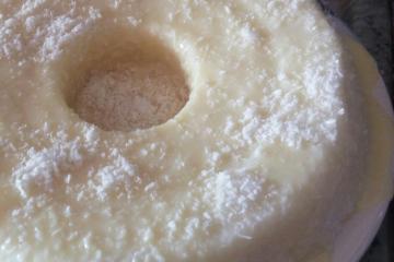 Bolo de tapioca baiano (não vai ao forno)