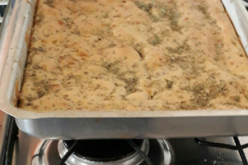Torta de Batata com Carne Muida