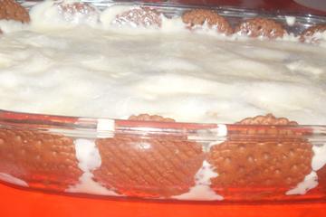Pavê de biscoito maria