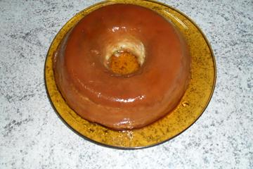 Pudim de leite de coco e leite condesado