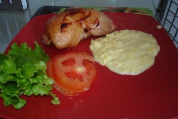 Frango recheado especial