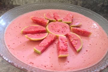 Mousse de goiaba