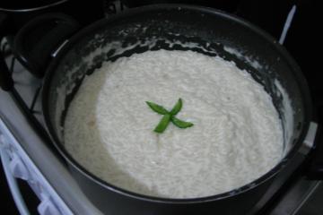 Arroz de leite nordestino (salgado)