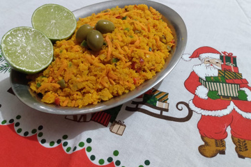 Farofa molhada e gelada