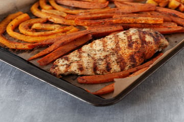 Frango com batata-doce na Airfryer: TudoGostoso mostra como preparar uma refeição completa sem complicação